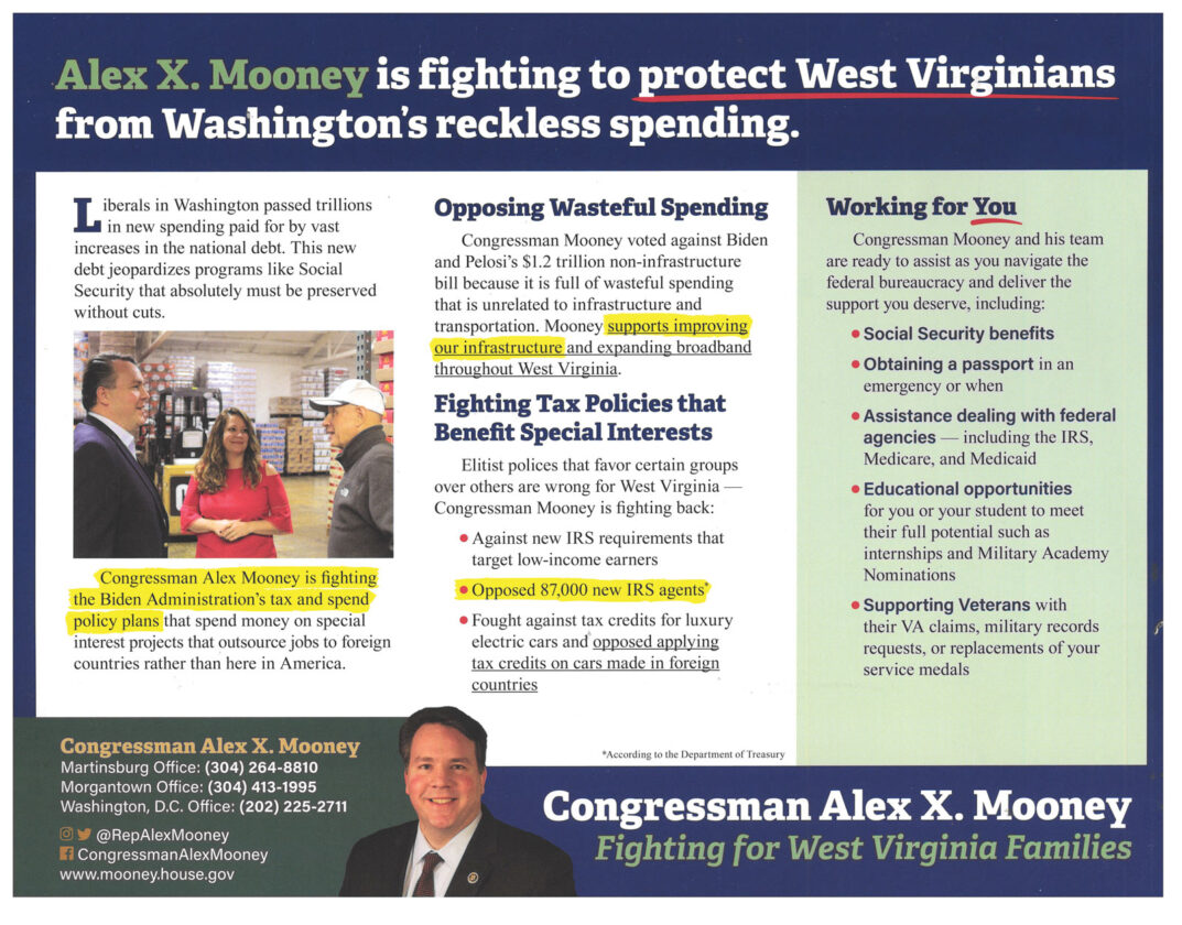 Deitzler questions mailing from Mooney | News, Sports, Jobs - Vimarsana News