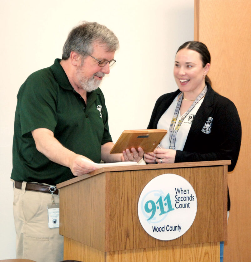 Wood County 911 names Shriver Telecommunicator of the Year | News, Sports, Jobs - Vimarsana News