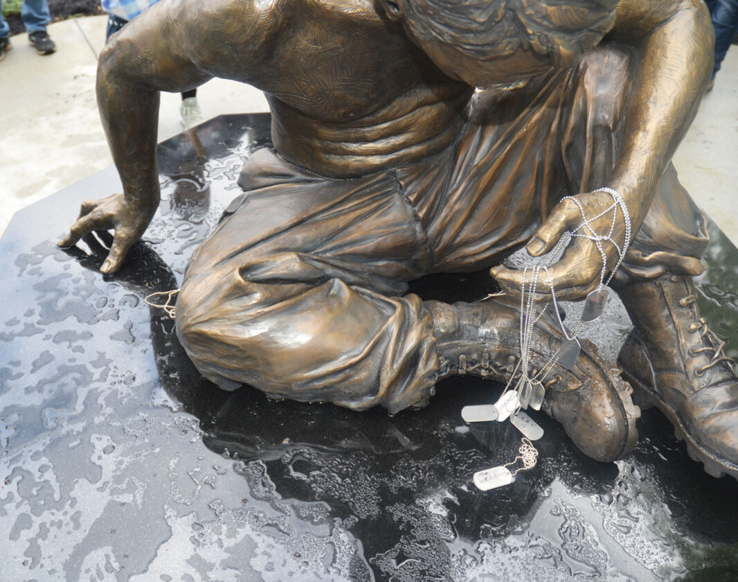 The War at Home: New Marietta monument acknowledges Silent Battle many veterans face | News, Sports, Jobs - Vimarsana News