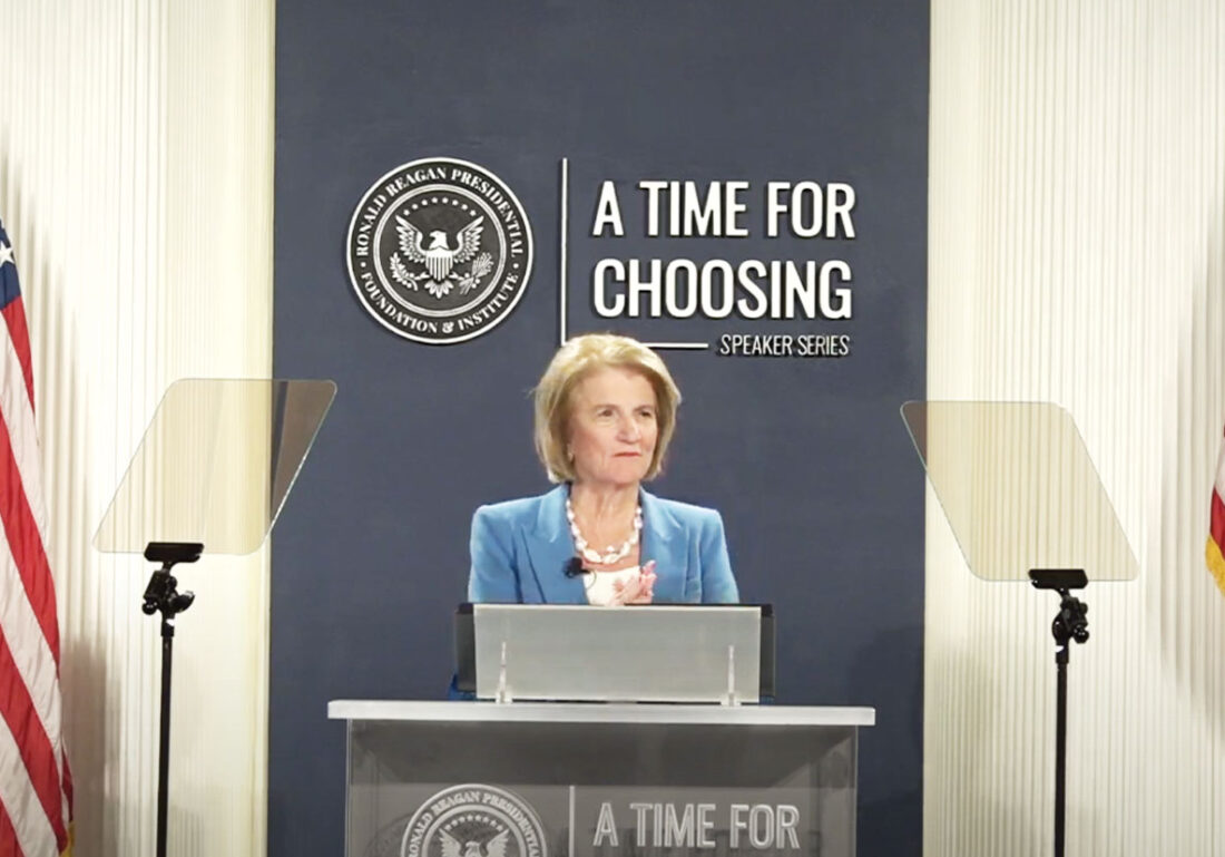 Sen. Capito speaks at Reagan Foundation | News, Sports, Jobs - Vimarsana News