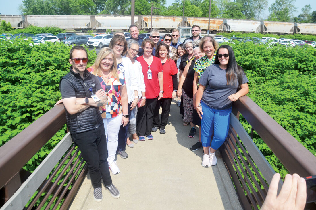 WVU Medicine Camden Clark employees step up for '100 Miles in 100 Days' campaign | News, Sports, Jobs - Vimarsana News