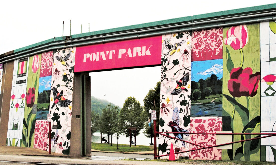 Ribbon cutting slated Friday at new Point Park mural | News, Sports, Jobs - Vimarsana News