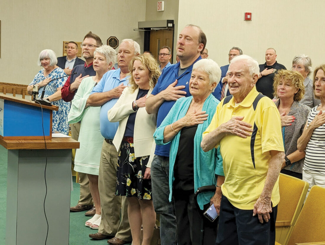 Parkersburg City Council, administration honors World War II veteran | News, Sports, Jobs - Vimarsana News