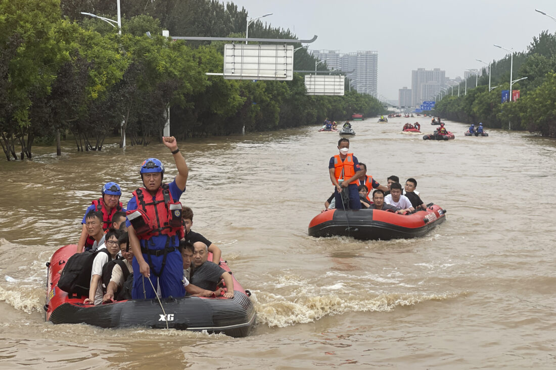 Beijing records heaviest rainfall in 140 years, causing severe flooding and 21 deaths | News, Sports, Jobs - Vimarsana News