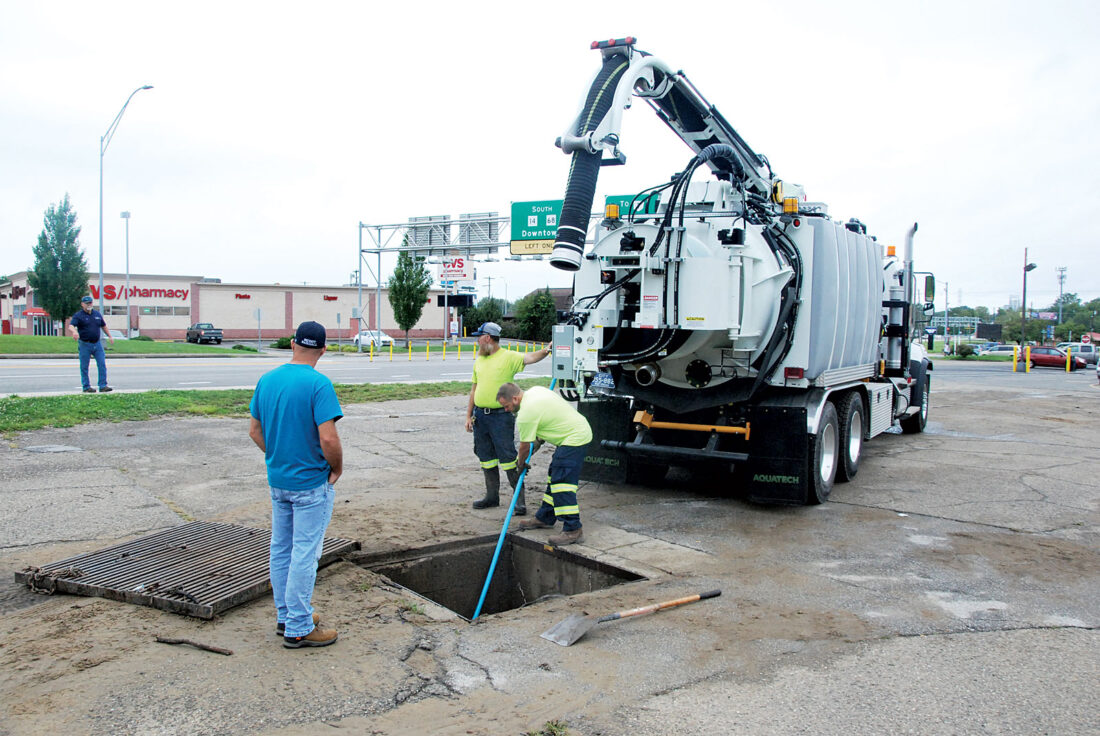 Parkersburg breaks out new truck to clean storm sewers | News, Sports, Jobs - Vimarsana News