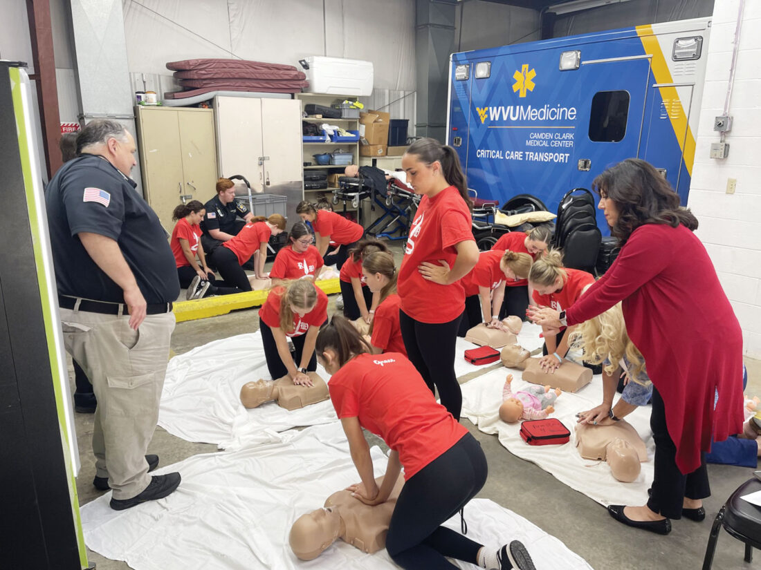 Camden Clark EMS partners with PHS Red Wings to provide emergency training | News, Sports, Jobs - Vimarsana News