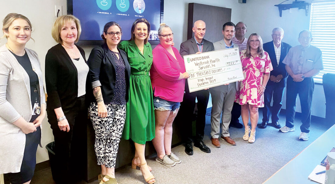 United Bank donates $5K to Westbrook Health Services | News, Sports, Jobs - Vimarsana News