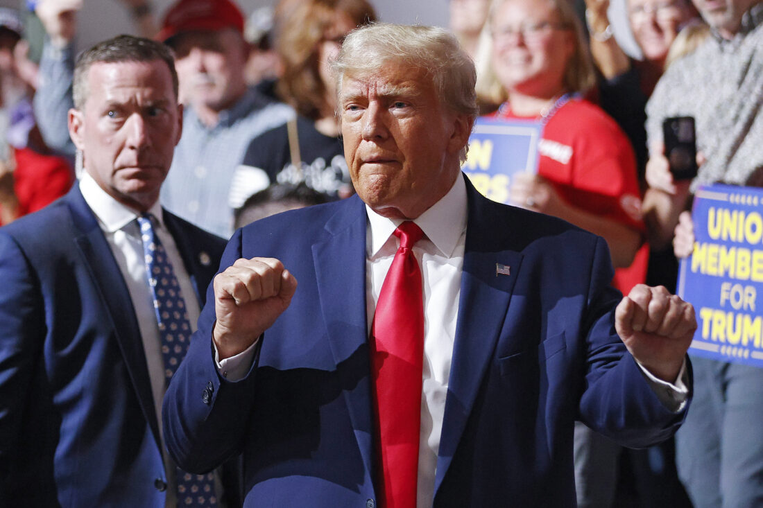 Trump rails against electric cars in Michigan while his GOP challengers debate | News, Sports, Jobs - Vimarsana News