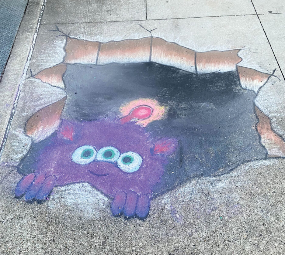 Chalk the Block bringing creativity, color to downtown Parkersburg street | News, Sports, Jobs - Vimarsana News