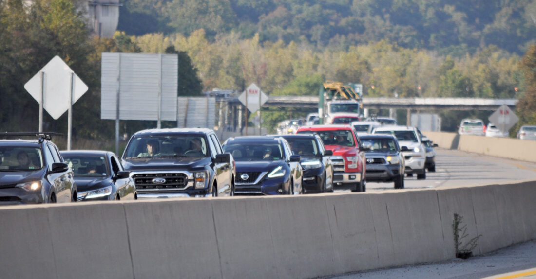 Picture This: Ohio 7 work backs up traffic | News, Sports, Jobs - Vimarsana News