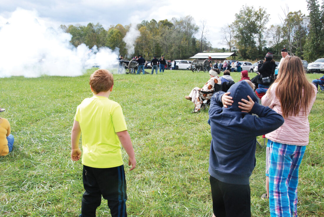 Friendly-ish Fire: Civil War reenactment closes out Pioneer Days in Wirt County | News, Sports, Jobs - Vimarsana News