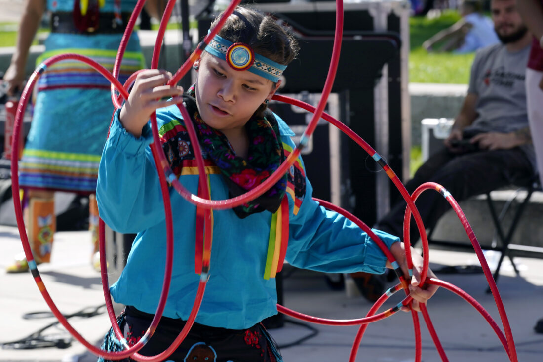 Sunrise gatherings, dances and speeches mark Indigenous Peoples Day | News, Sports, Jobs - Vimarsana News