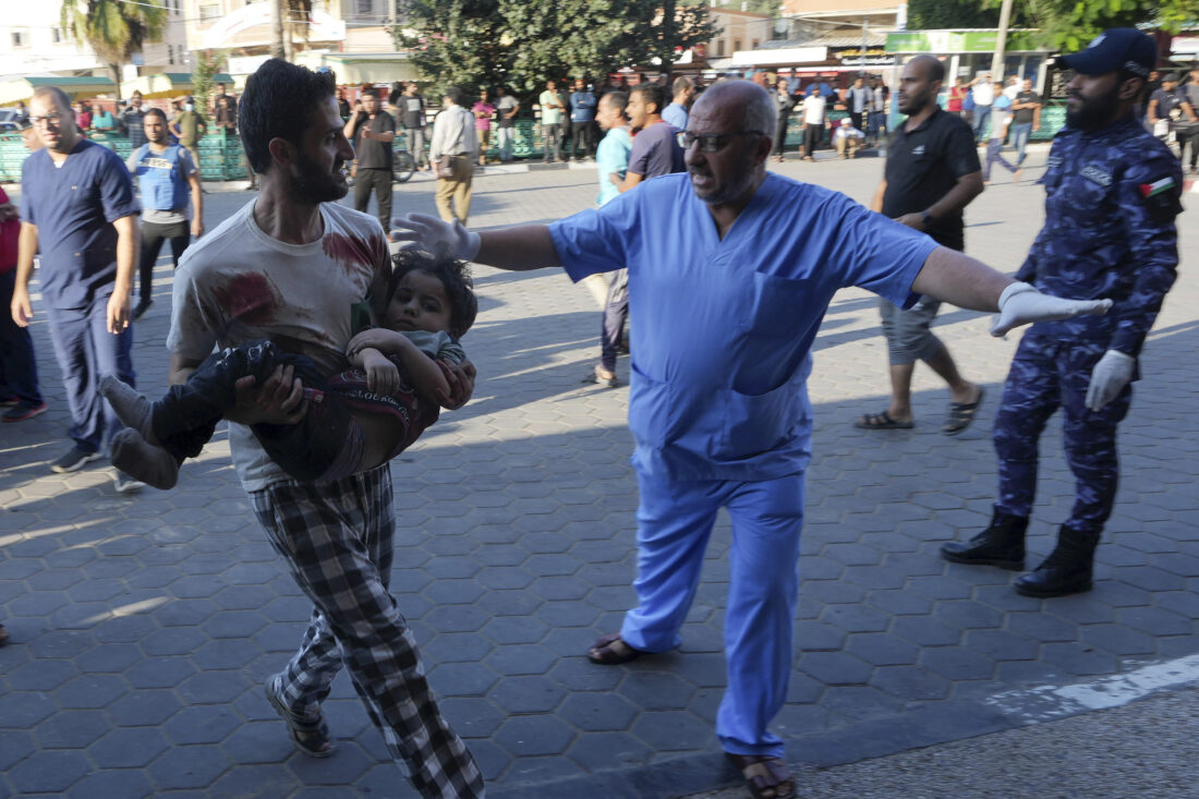Israel will let Egypt deliver some aid to Gaza, as doctors struggle to treat hospital blast victims | News, Sports, Jobs - Vimarsana News