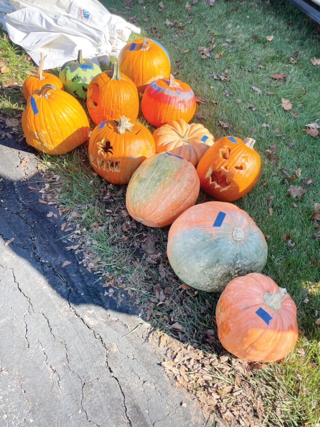 Out of Their Gourds: Pumpkin Chuckin' makes a glorious mess at Washington State Community College | News, Sports, Jobs - Vimarsana News