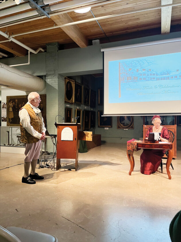 Historians serve up presentation on how Blennerhassetts would have marked Christmas | News, Sports, Jobs - Vimarsana News