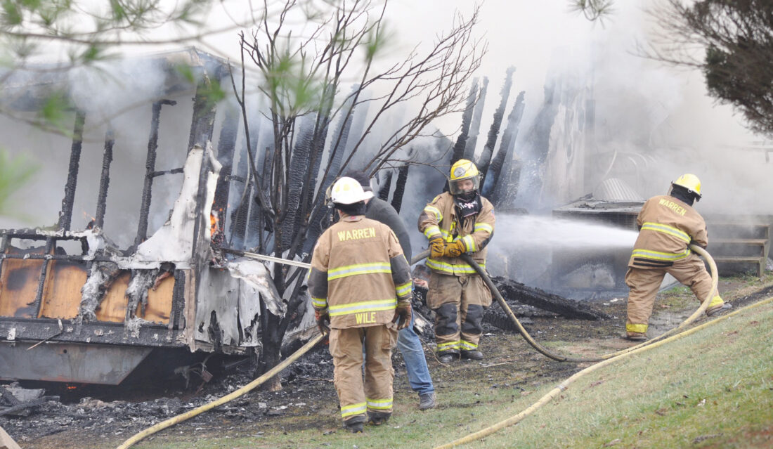Warren Township VFD sees busy Friday battling two blazes | News, Sports, Jobs - Vimarsana News