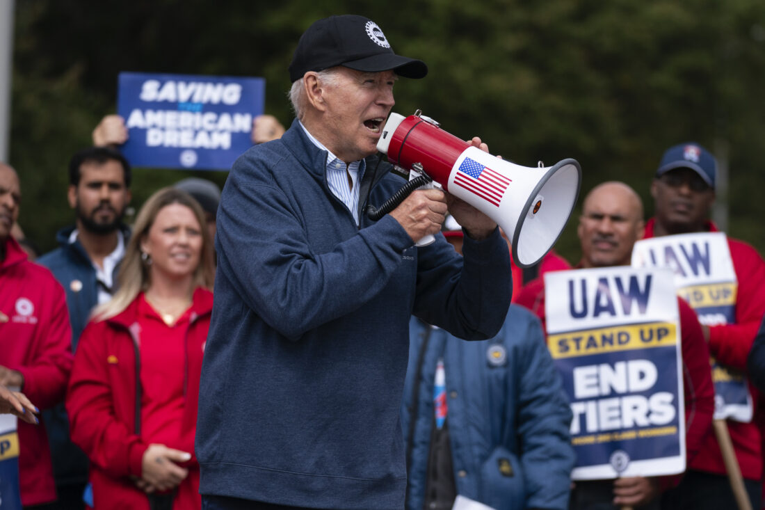 'Honored to have your back, and you have mine': Biden endorsed by United Auto Workers in election | News, Sports, Jobs - Vimarsana News