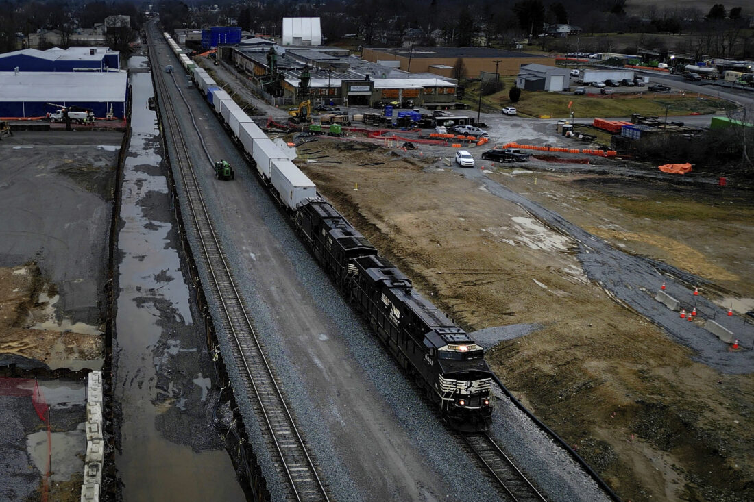 A year on, a small Ohio town is recovering from a fiery train derailment but health fears persist | News, Sports, Jobs - Vimarsana News