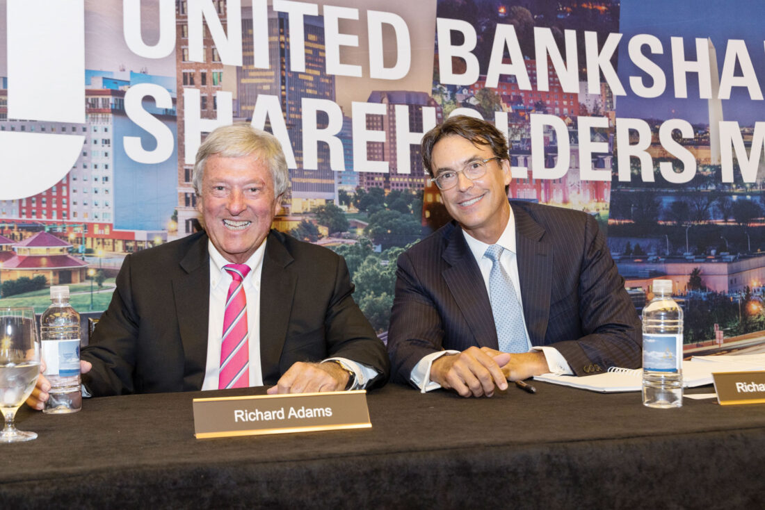 United Bankshares marks successful year at annual shareholders meeting