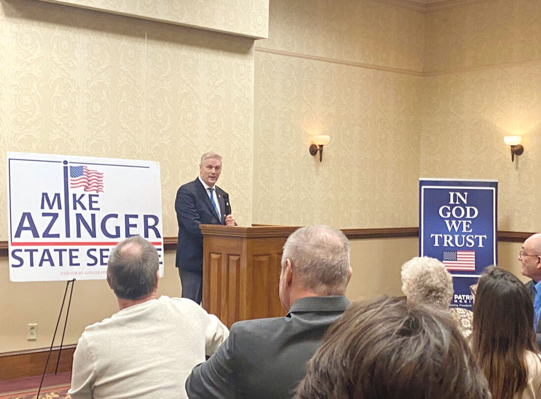 Azinger announces run for reelection