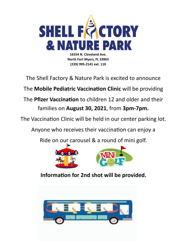 Mobile pediatric vaccination clinic coming to the Shell Factory | News, Sports, Jobs - Vimarsana News