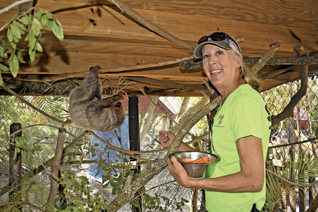 She's a keeper: Shell Factory Nature Park director responsible for close to 400 animals | News, Sports, Jobs - Vimarsana News
