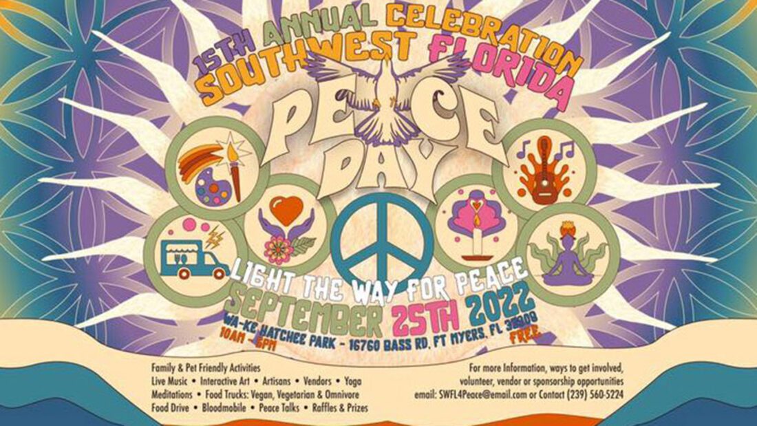 SWFL Peace Day Celebration set for Sept. 25 | News, Sports, Jobs - Vimarsana News