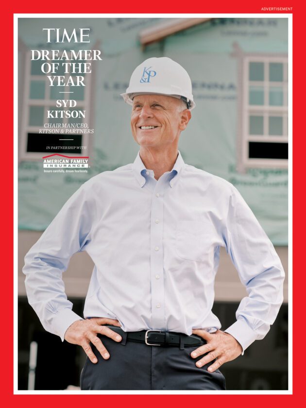 Kitson named TIME Dreamer of the Year | News, Sports, Jobs - North Fort Myers Neighbor - Vimarsana News