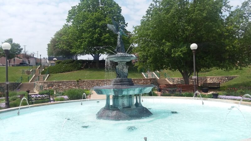 Water returns to the Angel Fountain | News, Sports, Jobs - Vimarsana News