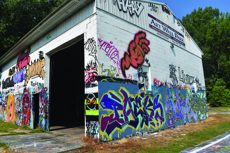 Graffitied art building set to be demolished | News, Sports, Jobs - Vimarsana News
