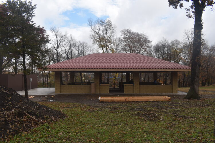 Junior Pioneers Park Shelter close to completion | News, Sports, Jobs - Vimarsana News