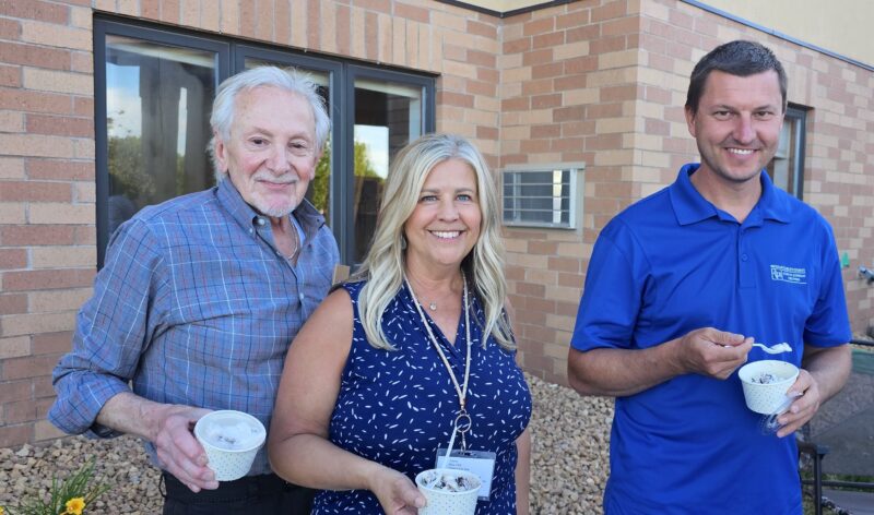 Community joins Oak Hills for ice cream social