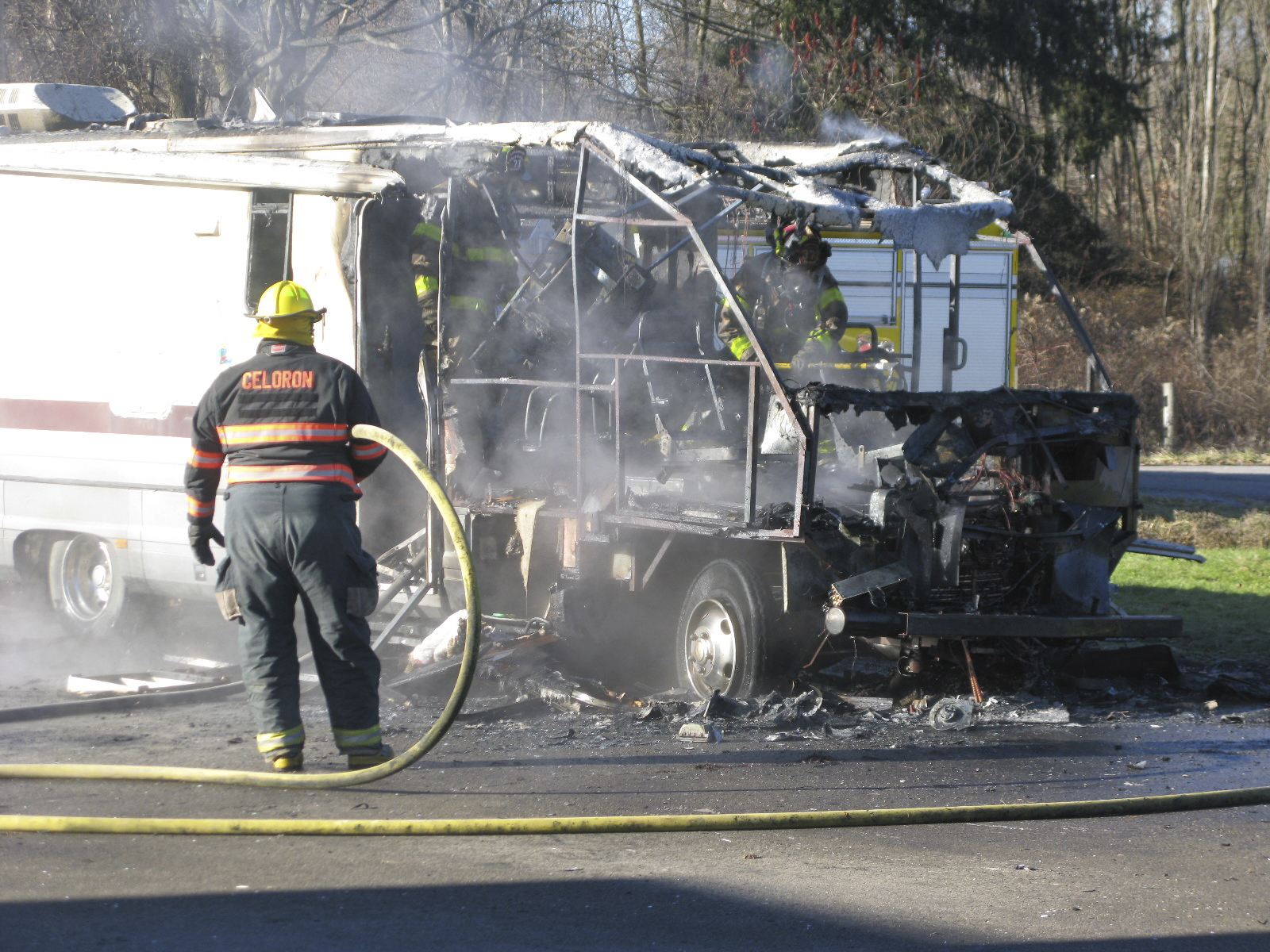 ENGULFED IN FLAMES RV destroyed in fire News, Sports, Jobs