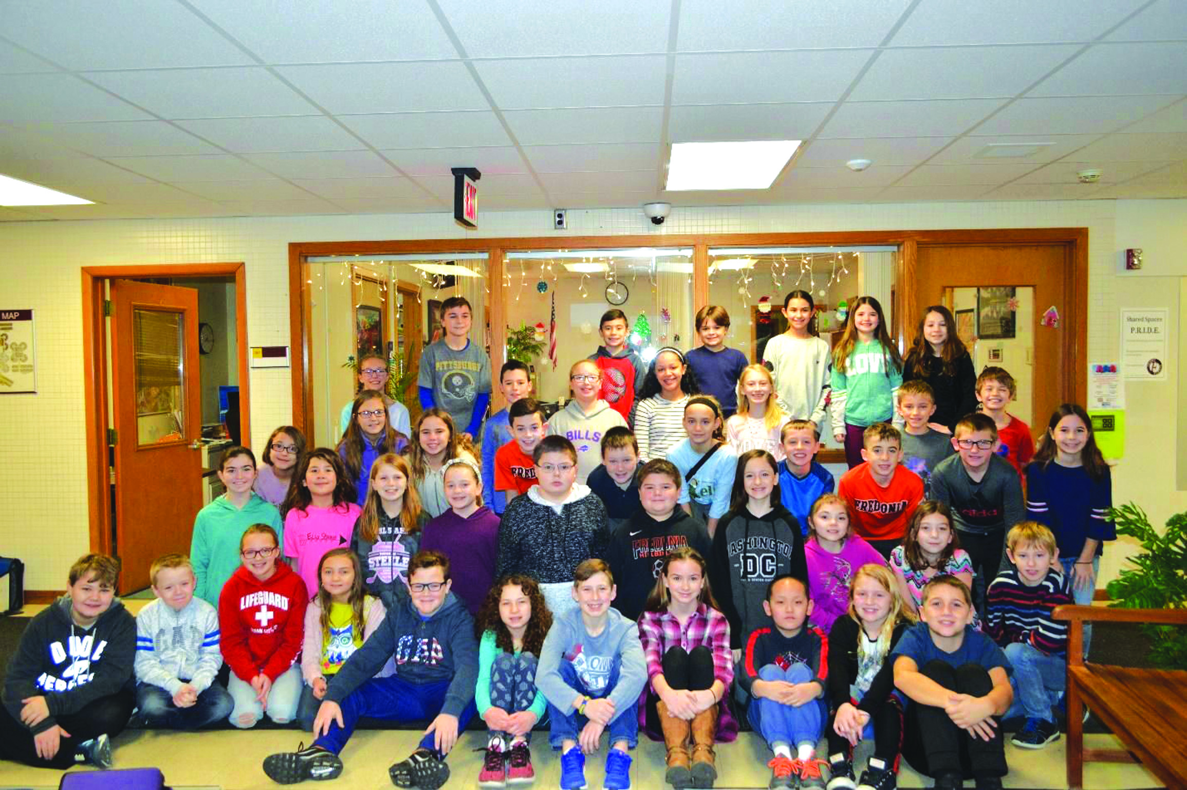Fredonia Middle School announces their first quarter Honor Roll News