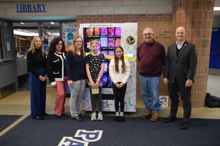 Reading machine: Vending box new tool at Gowanda Middle School
