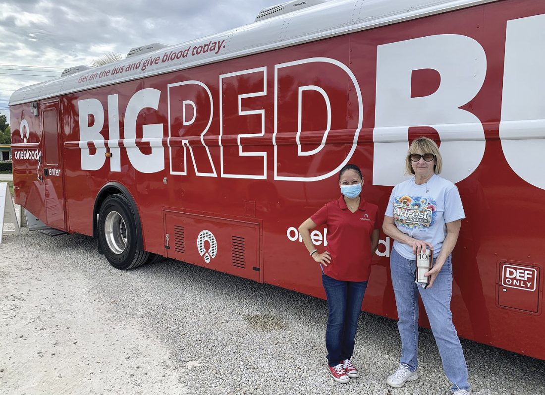Matlacha Hookers blood drive teams up with chamber meet-and-greet for winning event | News, Sports, Jobs - Vimarsana News