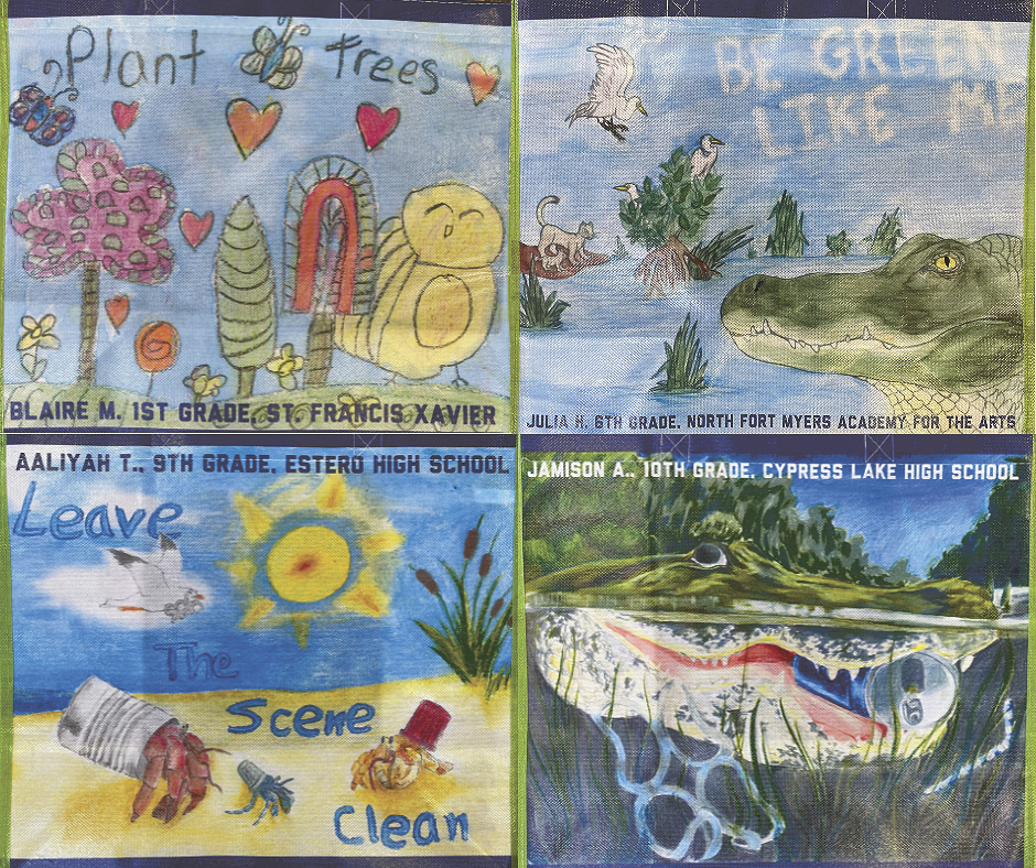 Keep Lee County Beautiful releases 'Leave The Scene Clean' reusable tote bags | News, Sports, Jobs - Vimarsana News