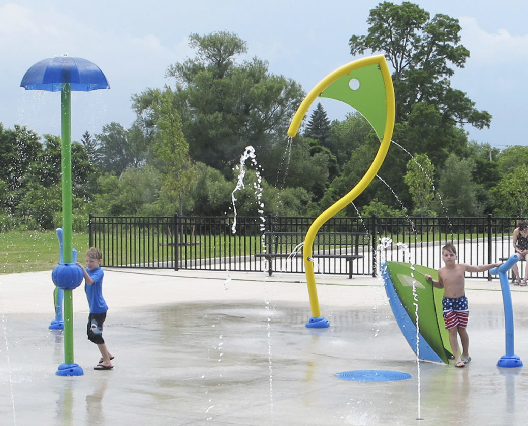 To Help Beat Heat, New Splash Pad Added At Dunkirk City Park News