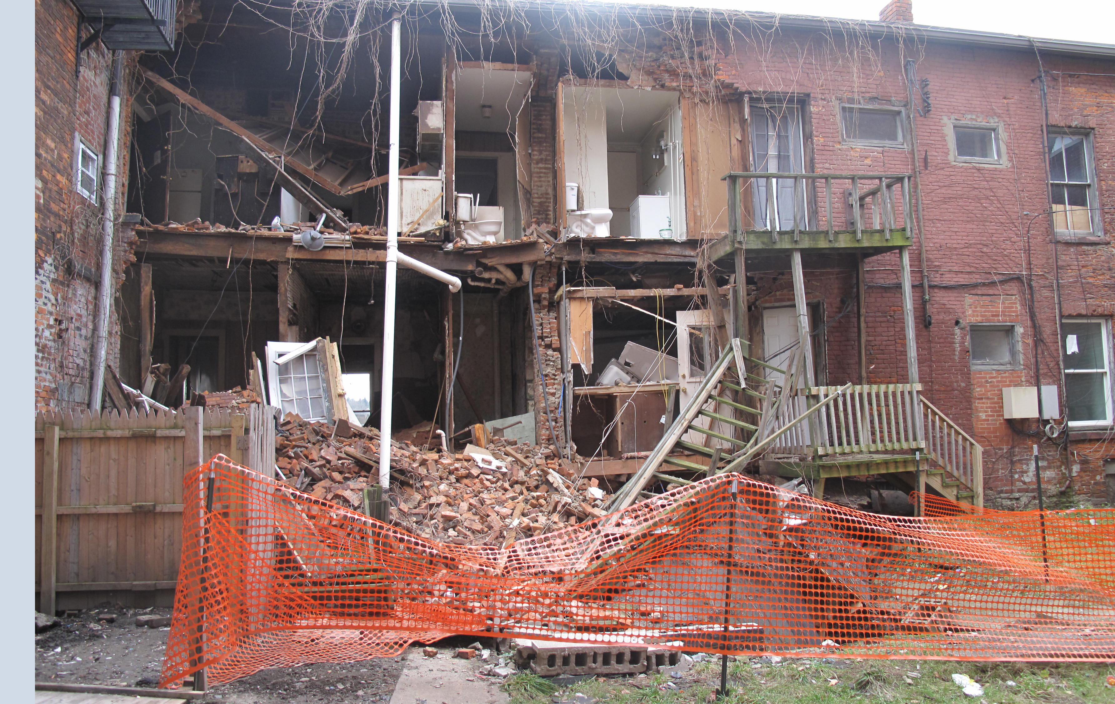 Wall Collapses At Downtown Building News, Sports, Jobs Post Journal