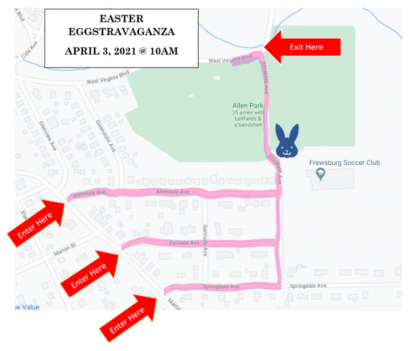 City To Hold Drive-Through Easter 'Eggstravaganza' At Allen Park | News, Sports, Jobs - Vimarsana News