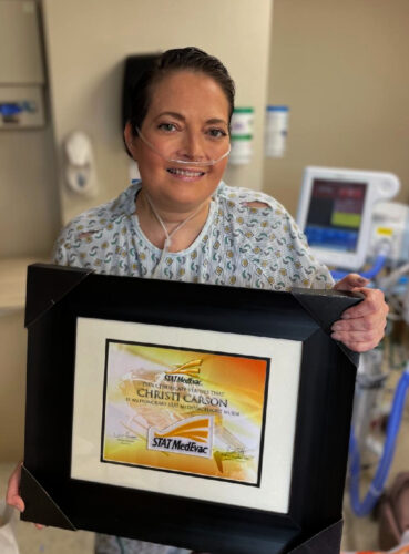 Transplant Recipient Named Honorary Flight Nurse | News, Sports, Jobs - Vimarsana News