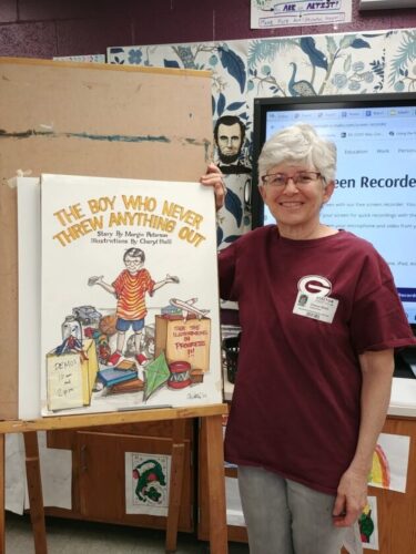 Drawing Attention: Illustrator Has Second Book Published | News, Sports, Jobs - Vimarsana News