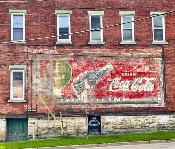 Refreshing Sight:Former Coca-Cola Ad Draws Attention In Jamestown | News, Sports, Jobs - Vimarsana News