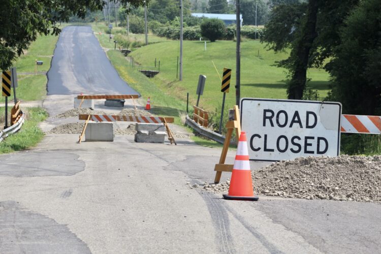 Sheridan Road Closed After Culvert Nearly Collapses | News, Sports, Jobs - Vimarsana News