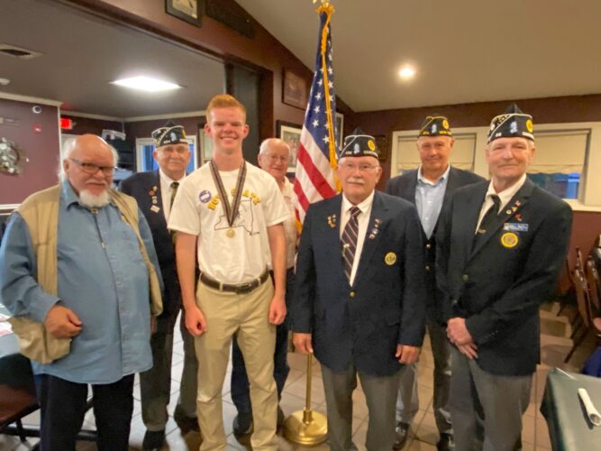 Legion Celebrates Clymer Boys State Student | News, Sports, Jobs - Vimarsana News