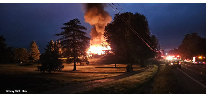 Blaze destroys Tri-County clubhouse | News, Sports, Jobs - Vimarsana News