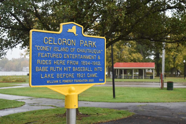 Historical Marker Installed At Celoron Park | News, Sports, Jobs - Vimarsana News