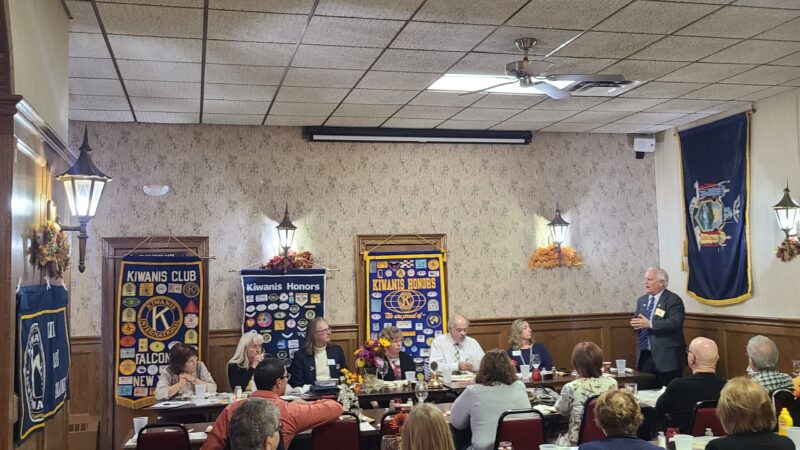 Falconer Kiwanis Club Hosts Charter Night | News, Sports, Jobs - Vimarsana News