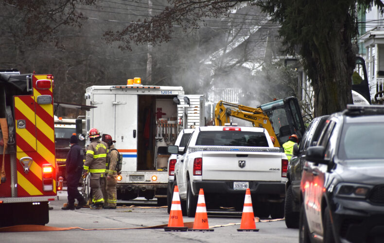 Gas Line Rupture Prompts Brief Evacuation | News, Sports, Jobs - Vimarsana News