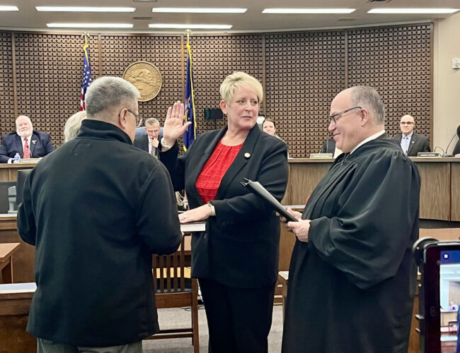'Truly Grateful': Ecklund Sworn In As Next Mayor Of Jamestown | News, Sports, Jobs - Vimarsana News